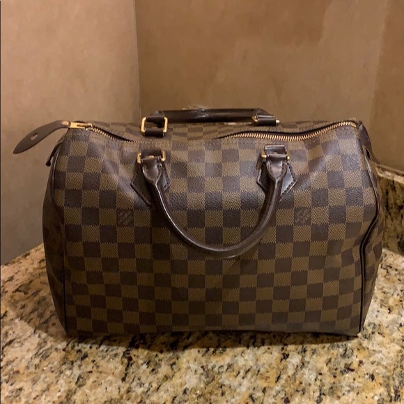 Louis Vuitton Handbags - 💋Beautiful Authentic Louis Vuitton Speedy 30 Damier Ebene💄